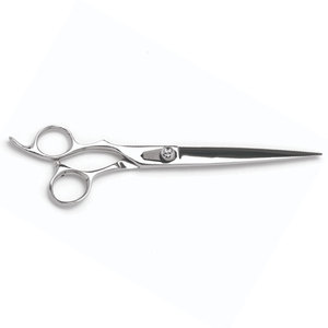 Professionnel 6 pouces en acier inoxydable lame droite ciseaux de coupe de cheveux pointe pointue salon de coiffure utiliser outil de beauté à domicile - Product Image 4