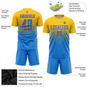 Fabricante de ropa deportiva de camisetas de fútbol de calidad auténtica para producción de uniformes de fútbol a granel para clubes, escuelas y campos de entrenamiento - Product Image 5