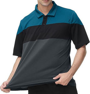 Manga corta de algodón de alta calidad para camisetas de polo para hombres Nuevo diseño Ropa de primavera Lisa Estilo casual de punto Servicio OEM - Product Image 5