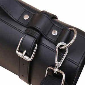 Top Quality Custom Made Leather Knife <b>Roll</b> <b>Bags</b> Customized Logo Kitchen Tool <b>Bags</b> - Product Image 5