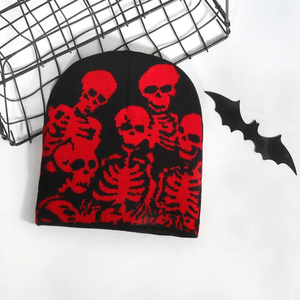 Soft Warm Adjustable Breathable Skull <b>Caps</b> <b>Winter</b> High Quality Unisex Casual Style Customization Available - Product Image 3
