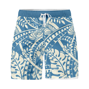 Pantalones Cortos Deportivos de Poliéster para Hombre Tenzo Intl, Secado Rápido, Transpirables, Color Sólido, Cintura Elástica, para Entrenamiento, Playa, Servicio Personalizado - Product Image 1