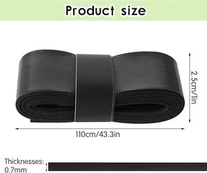 Cinta de Agarre para Raquetas de Pádel, PU, Duradera, Antideslizante, Portátil, Sensación Suave en la Mano, Personalizable, Venta al Por Mayor, Económica - Product Image 4