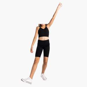 Yoga Suit Custom Wholesale Athletic Wear <b>Activewear</b> <b>Girls</b> Gym Shorts Kids Fitness 2 Pieces Sports Bra <b>Set</b> Children Yoga Wear <b>Set</b> - Product Image 3