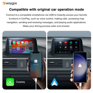 Ewaygps - Módulo Inalámbrico <span class=keywords><strong>Carplay</strong></span> con Control por Voz y 2 Años de Garantía para <span class=keywords><strong>Mazda</strong></span> <span class=keywords><strong>MX</strong></span>-<span class=keywords><strong>5</strong></span> CX-3 CX-<span class=keywords><strong>5</strong></span> CX-9 CX8 <span class=keywords><strong>Mazda</strong></span> 2/3/6 - Product Image 4