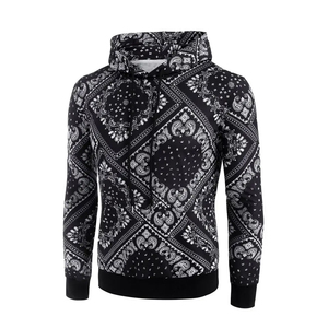 Último diseño OEM hombres sublimación impresa Sudadera con capucha transpirable hombres sudaderas de secado rápido en material de alta calidad con logotipo personalizado - Product Image 4