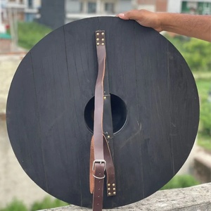 Cuchillo de camping JEXMOO hecho a mano de 24 pulgadas, de madera y acero de alto carbono, con escudo vikingo, soporte OEM/ODM personalizado y diseño de copa central - Product Image 6