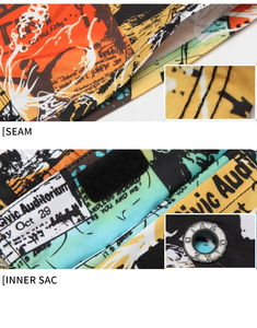 Venta al por mayor de bañadores elásticos para hombre Pantalones cortos de playa de secado rápido bolsillos con cremallera forro de malla transpirable pantalones cortos de playa ecológicos OEM - Product Image 6