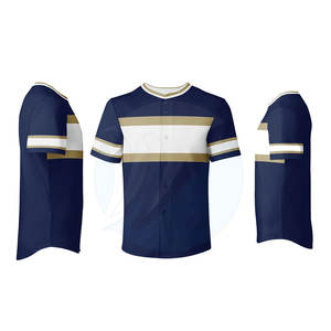 เสื้อเบสบอลผ้าเจอร์ซี่สำหรับฝึกซ้อมเสื้อเจอร์ซี่ - Product Image 1