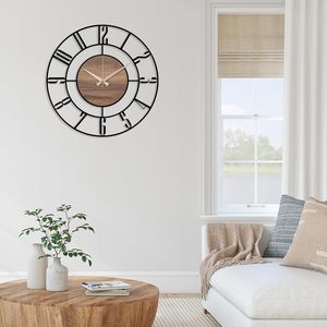 Reloj de pared interior de hierro de estilo más nuevo, decoración Interior de oficina de larga duración, precio competitivo para ocasiones de boda - Product Image 6