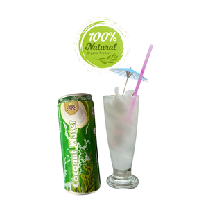 Eau de coco en conserve fraîche pour les régimes de perte de poids - Product Image 1