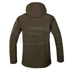 Mode unisexe hommes femmes coupe-vent enduit veste de randonnée imperméable Camping veste fabriquée au Pakistan - Product Image 2