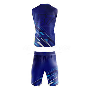 Ropa Deportiva de Moda, Tejido Transpirable, Uniforme 7v7, Acabado con Costuras Resistentes, Uniforme 7v7 Hecho a Medida - Product Image 3