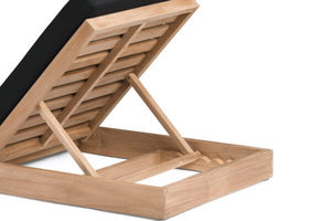 Tumbona de lujo moderna de teca nueva llegada - Product Image 2