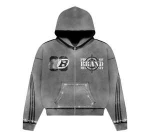 Moda Jogger Sweat Suit para Hombres Mujeres Proveedor Unisex Streetwear Sudadera con capucha y Jogger Set Fabricante - Product Image 6