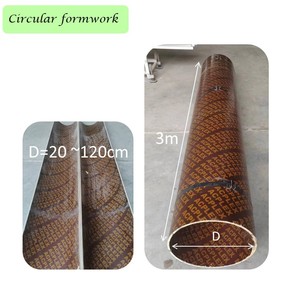 Vòng tròn tròn hình vuông hình chữ nhật cột bê tông ván khuôn Trọng lượng nhẹ dễ dàng nhanh chóng tiết kiệm chi phí đơn giản - Product Image 5