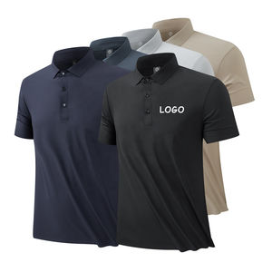 Polo de golf de secado rápido de manga corta de ajuste regular para hombre de alta calidad, camisetas para hombre - Product Image 6
