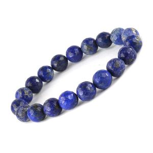 Pulsera de Cristal de Lapislázuli, Piedra Preciosa Natural Curativa para la Sabiduría y la Verdadera - Product Image 6