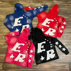 Sweat-shirt pour hommes personnalisé style pull-over 100% coton polaire à manches longues OEM coupe confortable disponible en gros - Product Image 4