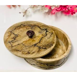 Vajilla tallada de madera elegante, olla de madera hecha a mano, perfecta para usos de cocina, artículos de moda, artículos de Hotel y accesorios de cocina - Product Image 5