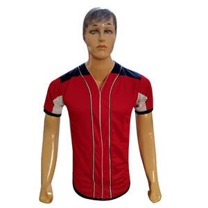 Camiseta de béisbol y sóftbol hecha a medida, diseño propio, sublimación, impresión Digital, ropa deportiva transpirable, adultos, Manga corta Unisex - Product Image 3