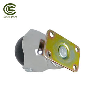 Roue pivotante à bille de 40 mm avec plaque supérieure en PP et design moderne en acier pour meubles de salon et petits équipements - Product Image 6