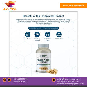 Cápsulas de hierbas Shilajit naturales y orgánicas 100% Amplia gama de exportación de altos niveles de energía para adultos Venta - Product Image 3