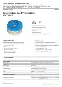 TMT190B kepala EHART pemancar suhu 4-20mA DC 7.5 sampai 45V DC24V RTD TC Ohm TMT190B Datasheet diprogram kawat 2/<span class=keywords><strong>3</strong></span> - Product Image 3