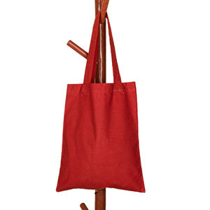 Bolsa de Tela Reutilizable Ecológica Promocional de 240 g/m², Impresión de Serigrafía con Logotipo Personalizado, Lona Resistente de Alta Calidad, Craftjaipur - Product Image 3