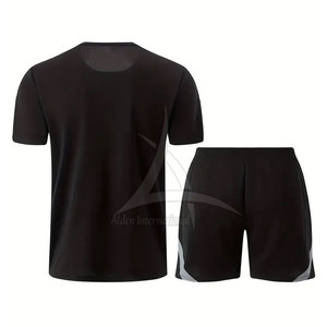 Service OEM Shorts de compression décontractés pour hommes de haute qualité, ensemble sur mesure, taille élastique, mi-longueur, uni, séchage rapide, best-seller - Product Image 3