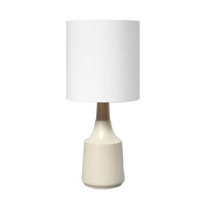 Tissu de couleur blanche corps de couleur blanche Vente chaude Décoratif Unique Antique élégant pour la conception de lampe d'éclairage de chevet pour la maison - Product Image 1