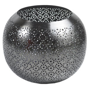 Pot de cire Votive en Nickel noir avec thème brillant, lampe à thé et porte-bougie, décoration de la maison, Design de dîner et de mariage - Product Image 3