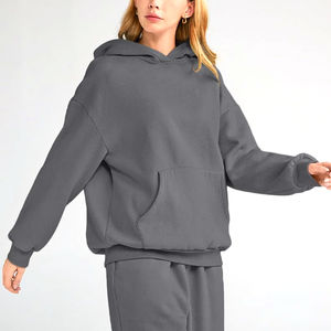 Nouvel arrivage de sweats à capuche surdimensionnés respirants à faible taux pour femmes produit chaud anti-boulochage pour femme sweats à capuche surdimensionnés - Product Image 3