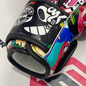 ถุงมือชกมวยไทย Fairtex ดีไซน์ใหม่ พิมพ์ลายตามสั่ง หนังวัวแท้ คุณภาพระดับมืออาชีพ บุหนาหลายชั้น - Product Image 3
