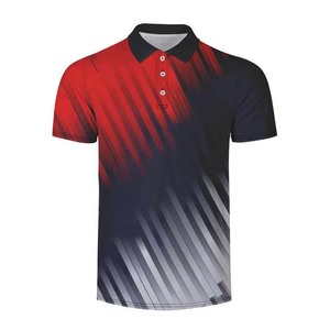Polos de algodón de manga larga de alta calidad, camiseta Polo de manga larga con sublimación informal Lisa Unisex - Product Image 1