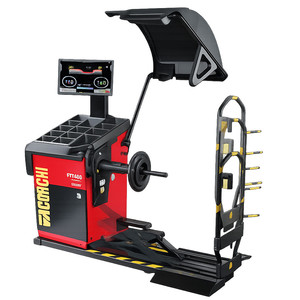 Corghi ET1680 HD : Moniteur d'équilibrage de roues pour camions avec kit de levage automatique pour atelier de pneus - Product Image 2