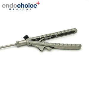 Soporte de aguja laparoscópica de acero inoxidable tipo V 5x330mm soporte de aguja reutilizable para laparoscopia de Endochoice Medical - Product Image 5