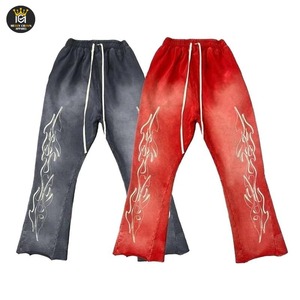 Pantalon de survêtement léger 100% coton pour homme et Streetwear pour Made In Pakistan Pantalon de survêtement à jambe large pour homme - Product Image 6