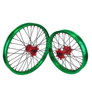 Ensemble de roues Fit Sur Ron Ultra Bee, avant 21*1.6, arrière 18*2.15, couleur personnalisée, roues de moto tout-terrain électrique - Product Image 3