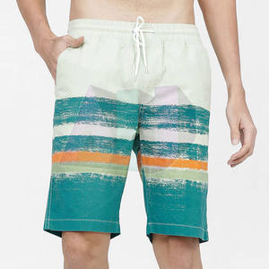 Soft Breathable 100% Cotton Solid <b>Men</b> Casual <b>Shorts</b> for Warm Weather Comfort OEM Service Eco-Friendly Quick Dry <b>Lightweight</b> - Product Image 1