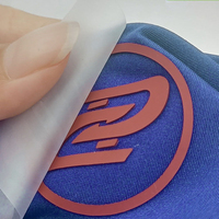 Haute qualité personnalisé votre logo presse à chaud 3d caoutchouc Silicone étiquettes personnalisées vêtements marque transfert impression étiquette de transfert à chaud