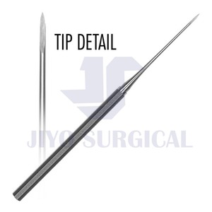 Púa de punta de raíz Davis de alta calidad | Elevador de punta de raíz dental de acero inoxidable | Selección de eliminación de fragmentos de raíz de precisión - Product Image 3