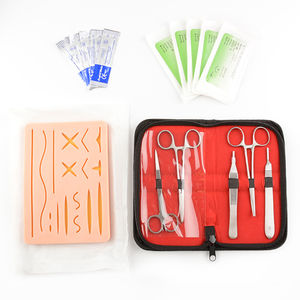 Meilleur prix certifié CE Source d'alimentation manuelle Kit de pratique de suture chirurgicale Étudiants Instrument médical Instruments de formation à la suture - Product Image 1