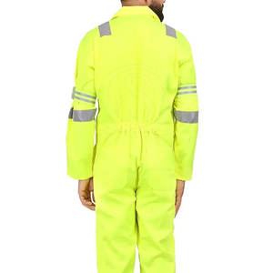 ชุดคลุมทำงานก่อสร้างแบบสั่งทำพิเศษ ระบายอากาศได้ดี สวมใส่สบาย พร้อมโลโก้สั่งทำได้ มาตรฐาน ANSI ระดับ 2 กันน้ำ - Product Image 6