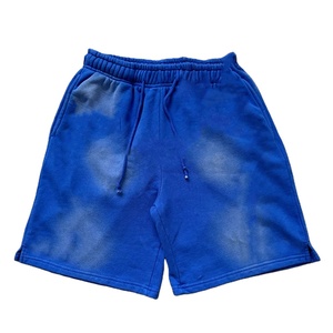 กางเกงขาสั้น OEM ทรงแบ็กกี้ ผ้าฝ้ายเฟรนช์เทอร์รี่ฟอกสีแบบแอซิดวอช พิมพ์ลายตามสั่ง - Product Image 1