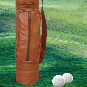 Wholesale <b>Golf</b> Pen Holder Set <b>Leather</b> <b>Golf</b> <b>Bag</b> Shaped Pen Holder With Gift Festival LGB-0024 - Product Image 4