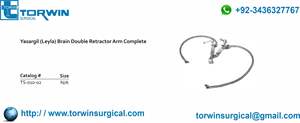 Yasargil (Leyla) <span class=keywords><strong>Brain</strong></span> <span class=keywords><strong>Retractor</strong></span> Doble Brazo Completo - Product Image 2