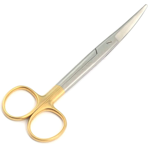 Pinza Metzenbaum Curva para Corte de Tejidos Delicados, Pinza Quirúrgica Manual para Amígdalas, Punta Roma, Estrecha, Antiácida, de Acero Inoxidable, por SurgiRight - Product Image 2