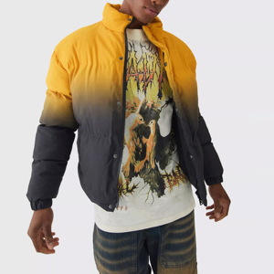 High Performance Custom Style Windproof Windbreaker Casual Wear Custom Logo Puffer Jacket for <b>Men's</b> Wear - Product Image 6