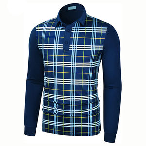 Camiseta Polo de Manga Larga Personalizada para Hombre, Transpirable y Cómoda, Diseño Sólido, Antiarrugas - Product Image 6